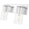 Z-Lite Titus 2 Light Vanity, 16in. W x 9.5in. H, Chrome 826-2V-CH - alternate 2